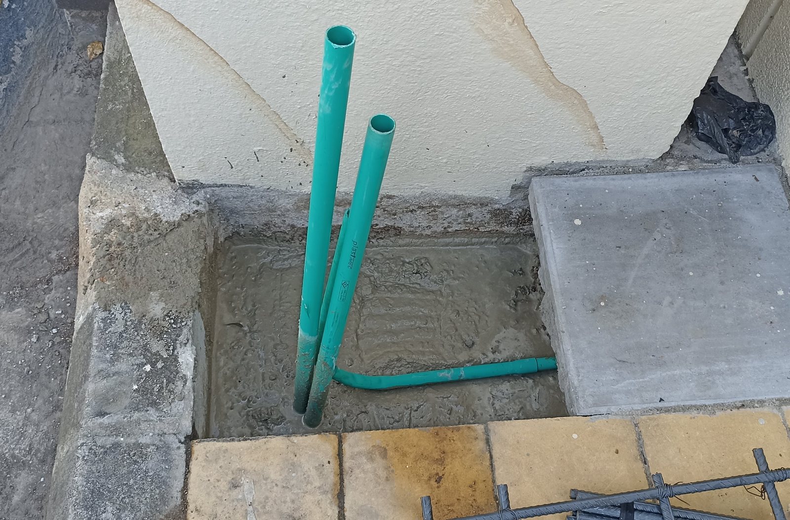 Detalle de una talanquera del Conjunto Residencial Acropolis