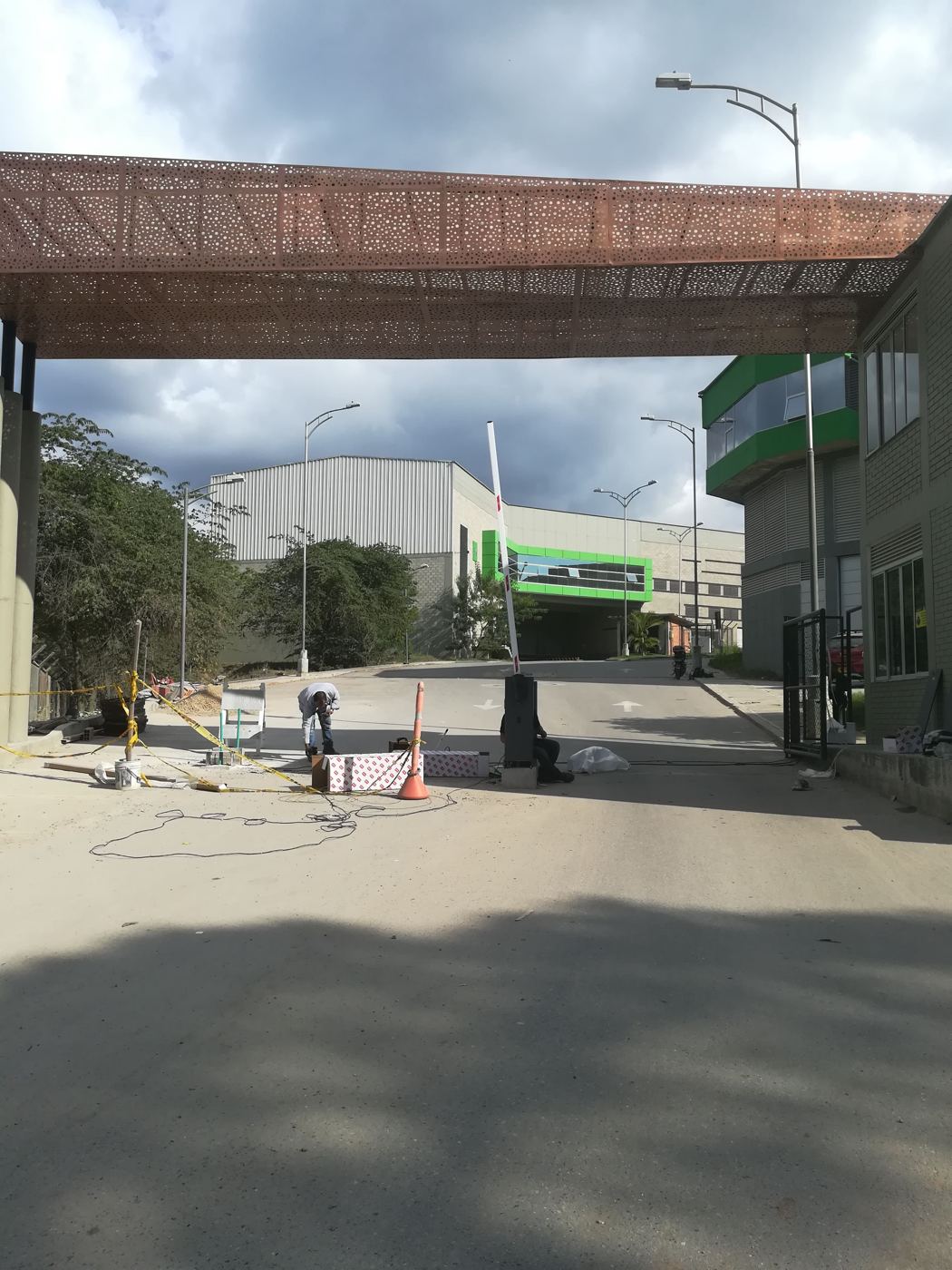 Talanqueras del Parque Industrial Zimura, vista 2